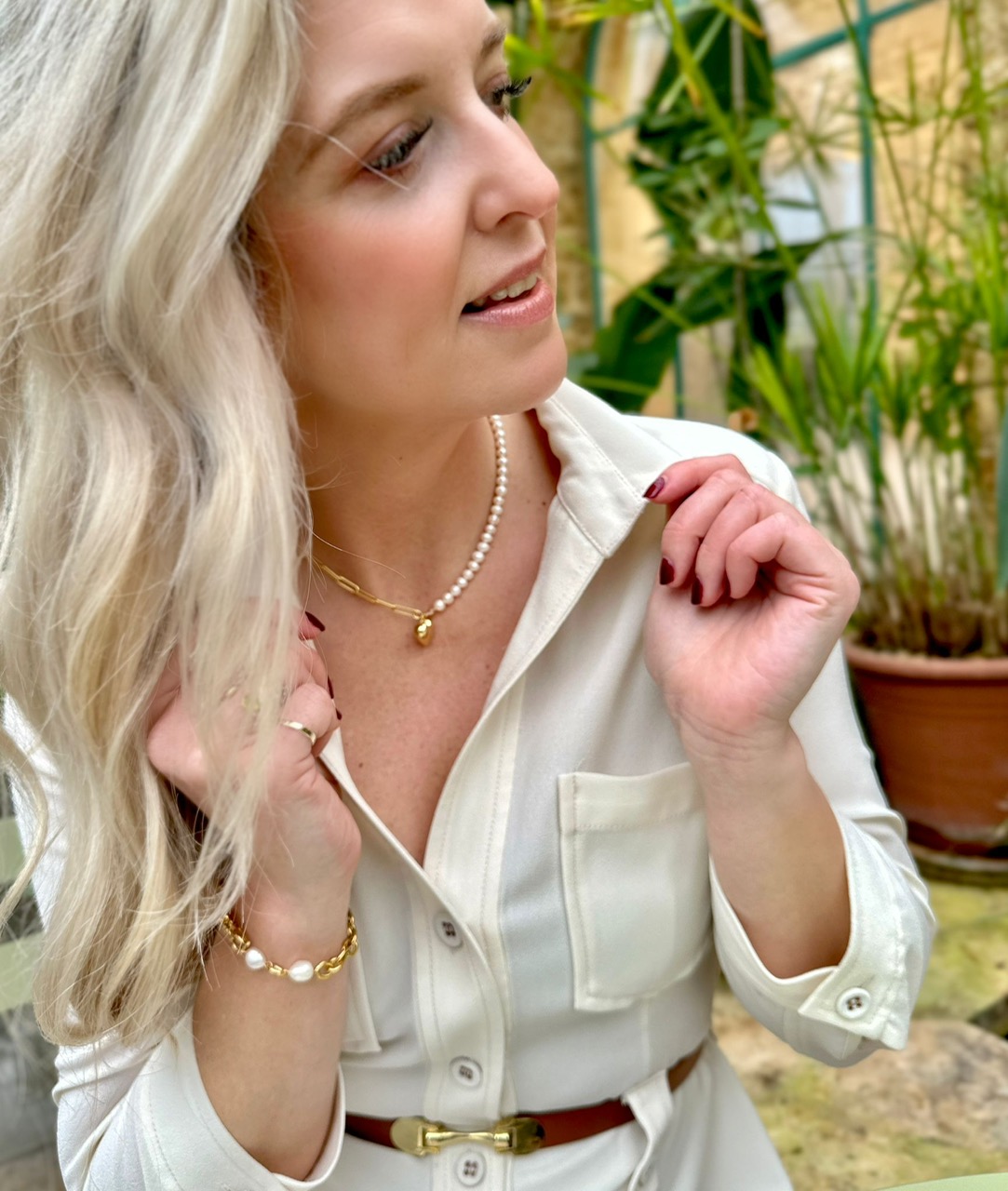 freshwater pearl necklaces